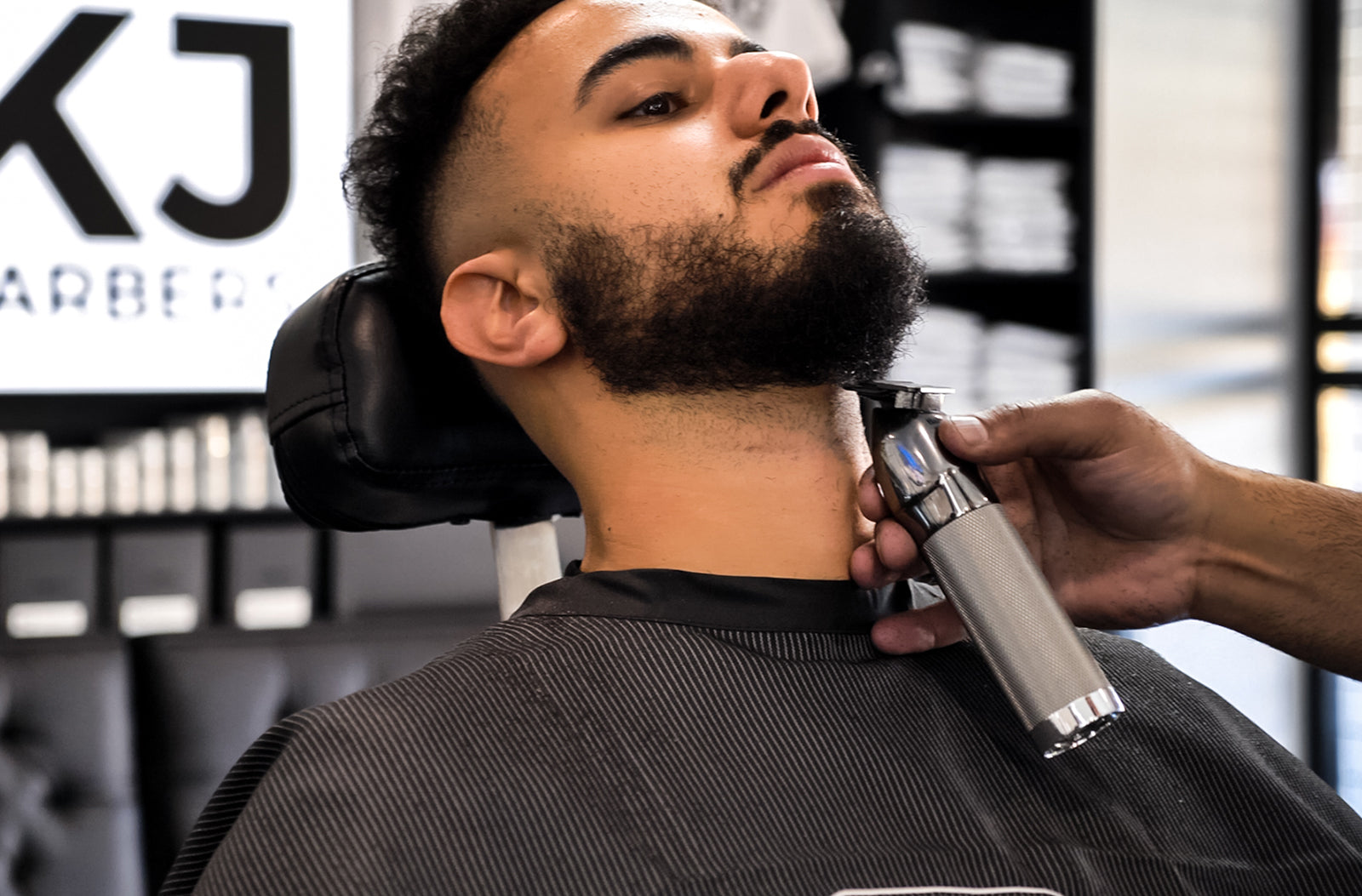 Look sharp with a beard trim and tidy at KJ Barbers