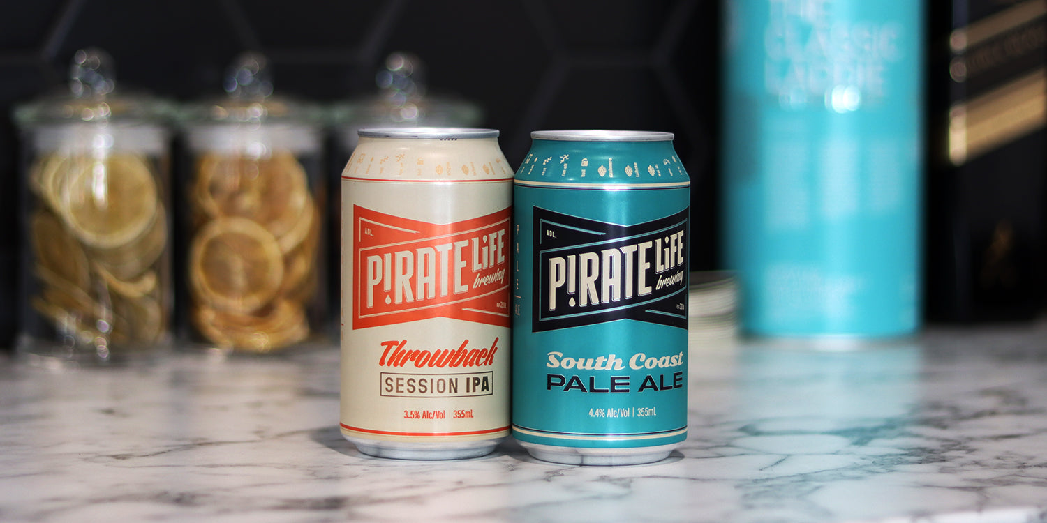 Have a delicious chilled craft beer while you wait for your cut at KJ Barbers, Pirate Life now stocked.