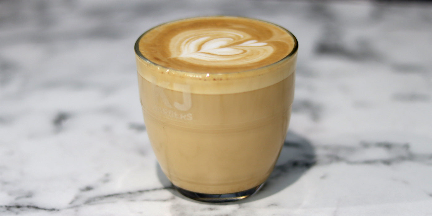 Cafe Latte made with fresh specialty coffee