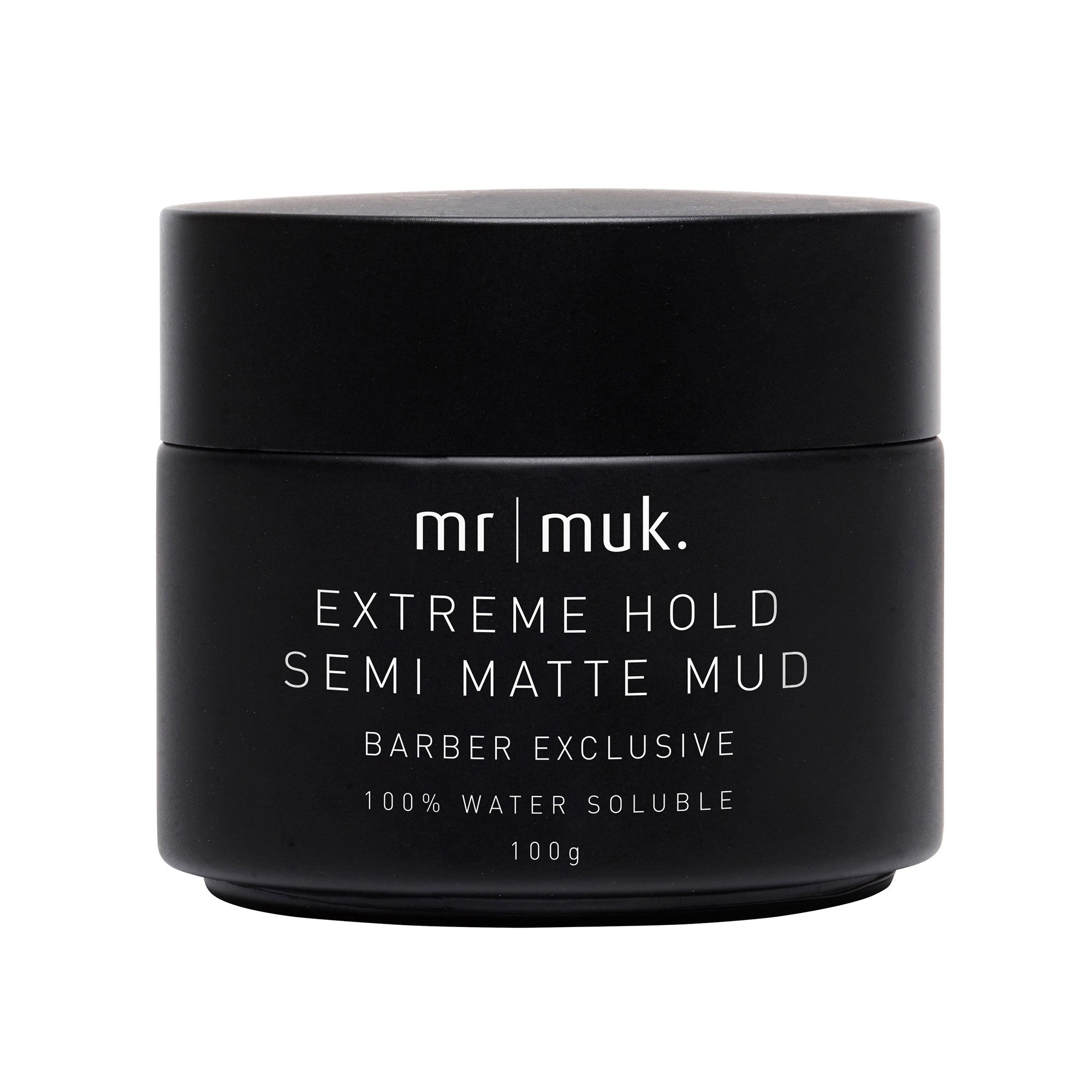 Mr Muk Extreme Hold Semi Matte Mud is a moulding paste that gives your hair extreme hold with the flexibility to style with subtle sheen. 