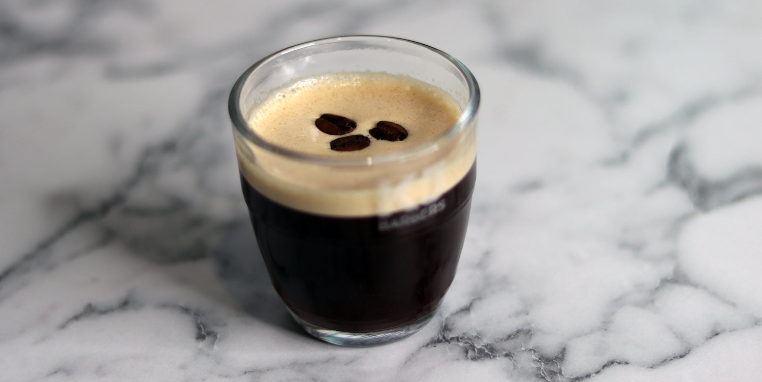 Espresso martini is always pouring on tap at KJ Barbers