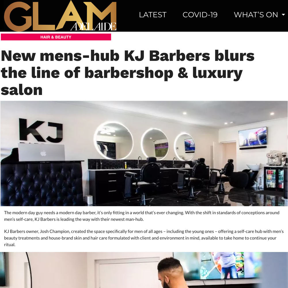 Glamadelaide News - KJ Barbers