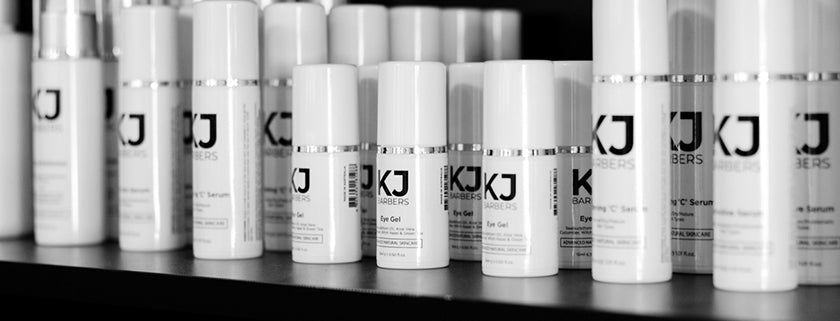 Shop our range of hair and skincare products at KJ Barbers online