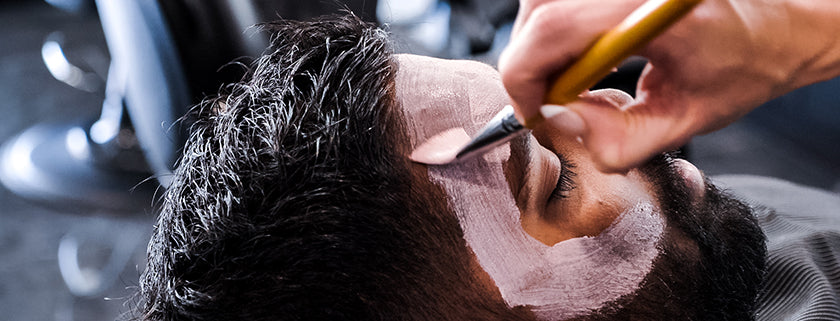 Mens treatments include a haircut and facial at the very minimum